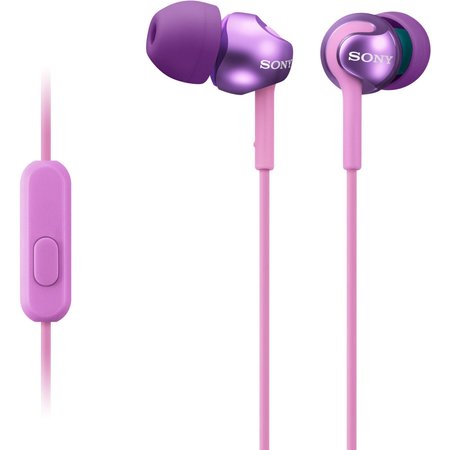 SONY In-Ear Headphones Ex Series - Violet MDREX110AP/V